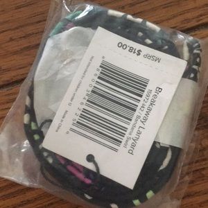 NWT beautiful Vera Bradley lanyard